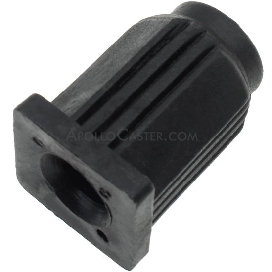 (image for) Socket; Grip Ring: fits 1" 18 ga square tubing; 0.917" O.D. x 7/16" I.D; fits 7/16" connectors up to 1-3/8" long.; Open End; Octagonal. Also see 89895. (Item #89264)